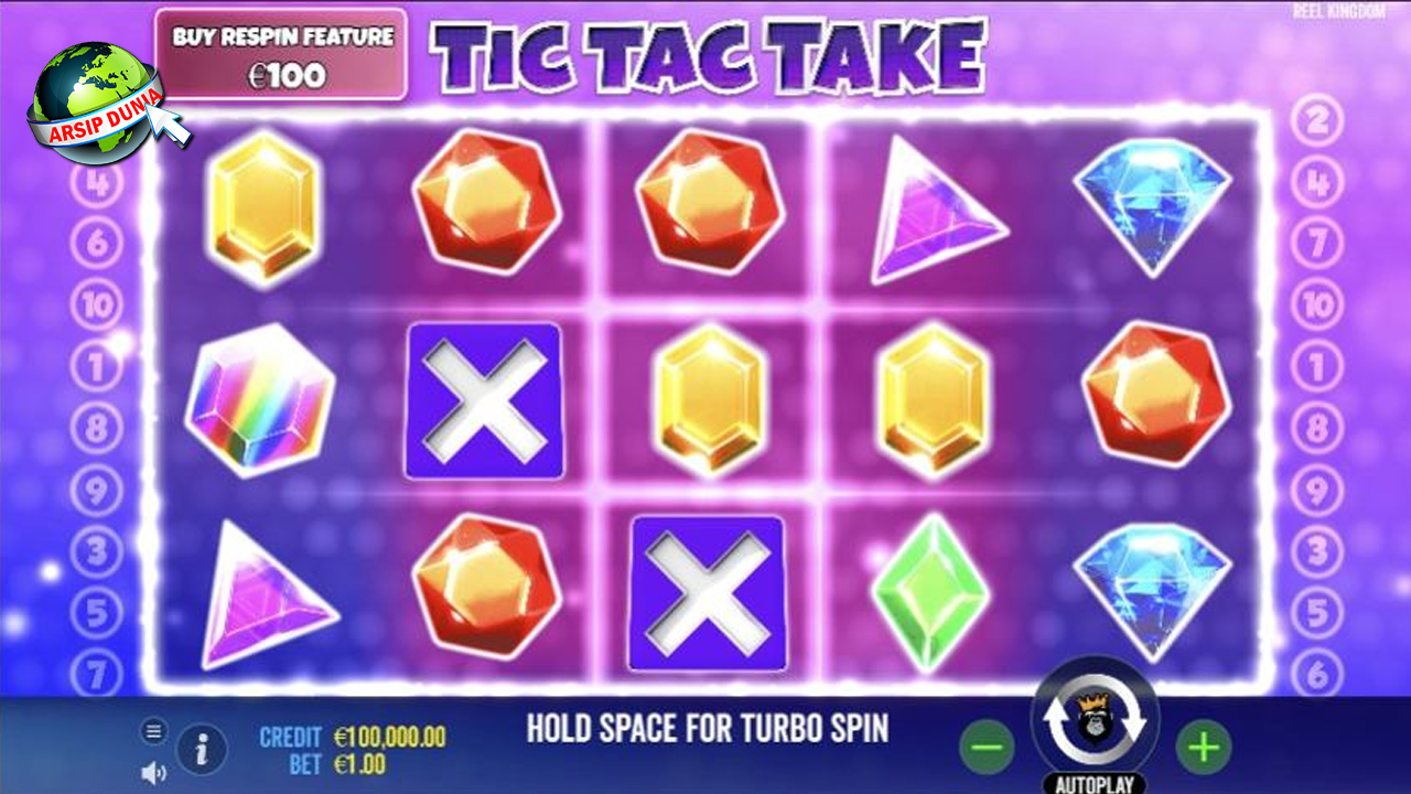 Menguak Dunia Tic Tac Toe Melalui Slot Gacor Tic Tac Take!