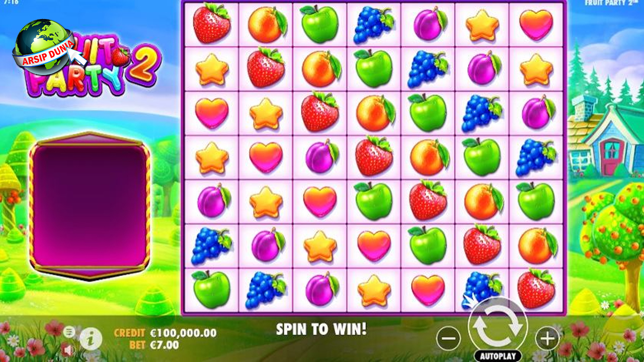 Fruit Party 2: Slot Online dengan Persentase Kemenangan Terbaik!