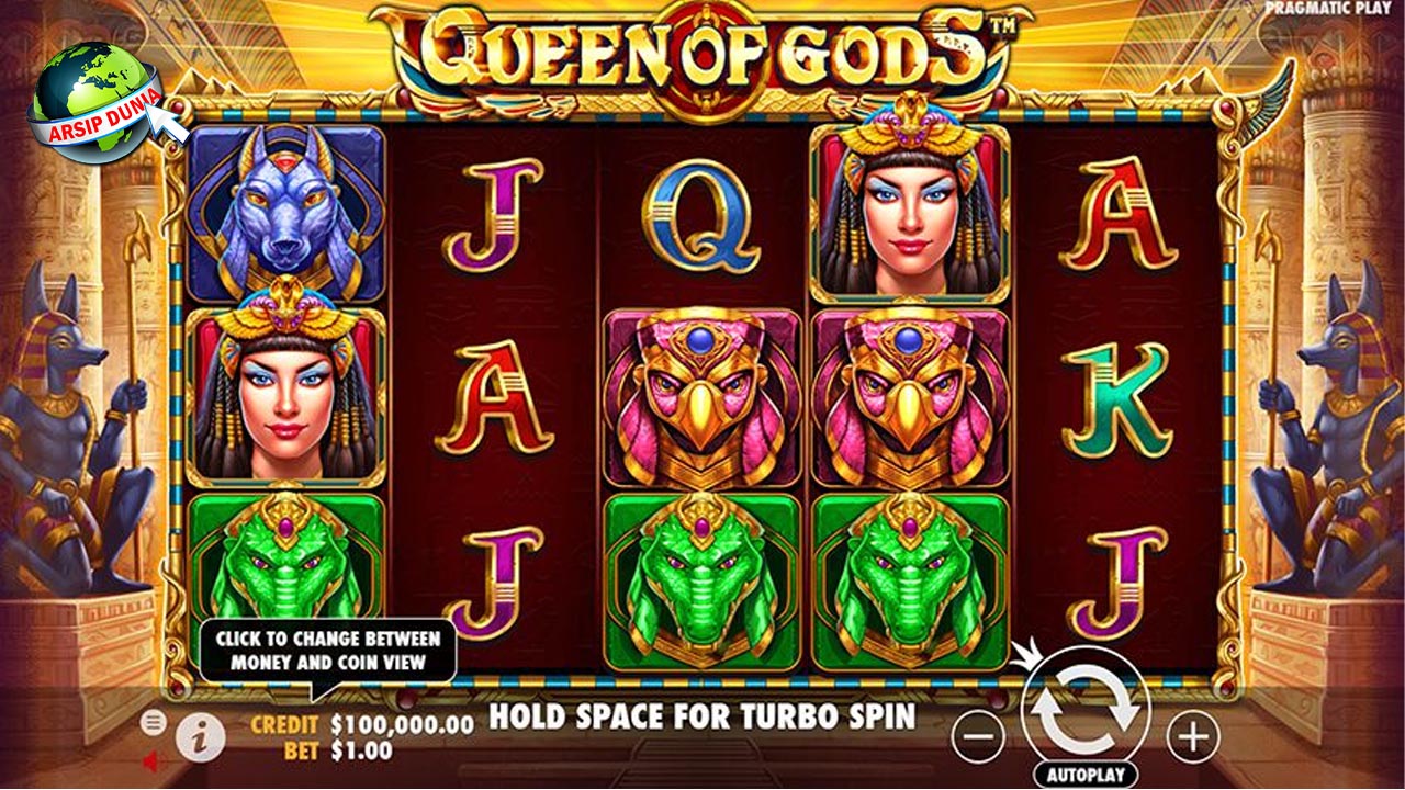 Menguasai Alam Bawah Sadar Mesir dengan Slot Queen of Gods!