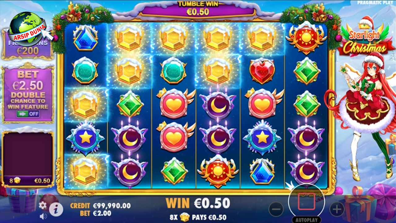 Cuan Besar di Malam Natal? Mainkan Slot Starlight Christmas!